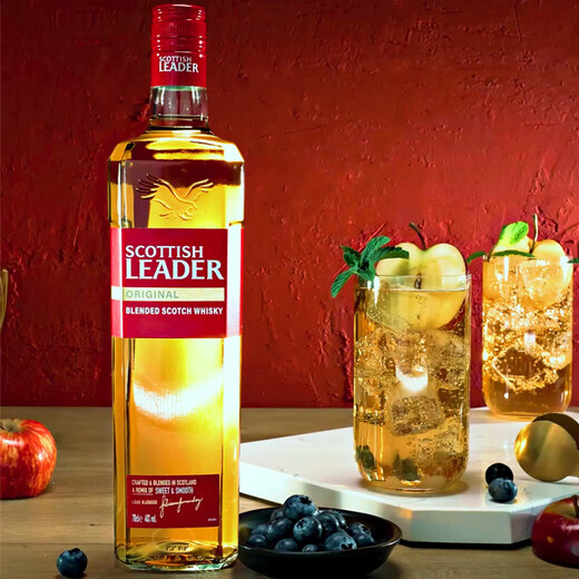 Scottish Leader Red Label Classic Classic Scottish Highland Whiskey 700 ml Importierter Wein