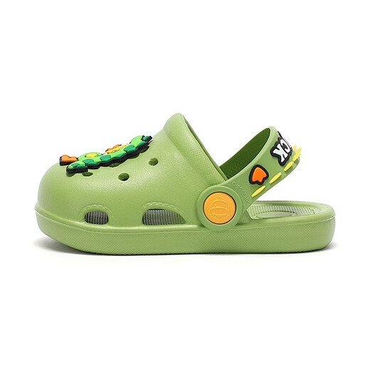 B.Duck Little Duck Chaussures pour enfants pour enfants Slippers Boys Boys Breathable Choes Chaussures Filles Chaussures de maison mignonnes 0954 vert 22