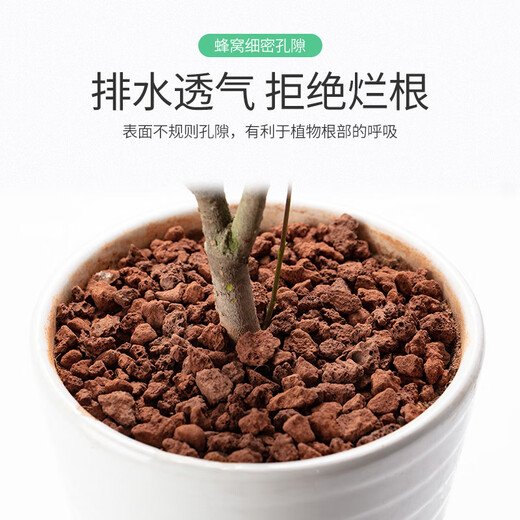 Greenpan volcanic stone particles for flower cultivation, large-grain paving, multi-cinnamon flowers for turtle fish tank bottom sand filtering, 5-8mm large blocks
