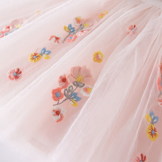 David Bella (Dave/Bella) Sommerkleid für Mädchen, Baby modischer Prinzessin, geschwollener Rock, Kinderrock DBM14099 Pink