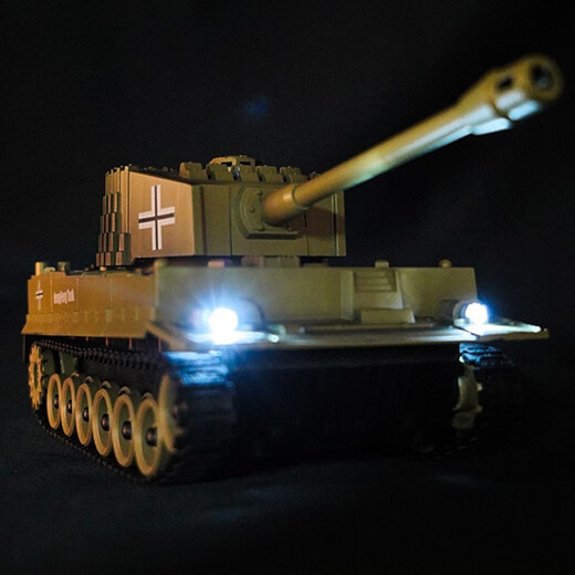 Smart Home Children's Toys Remote Control Tank Car Crawler Tiger Electric Military Simulation Car Model Boy's Birthday Gift [2 Rechargeable Batteries] 9-Tich Tiger Remote Control Tank