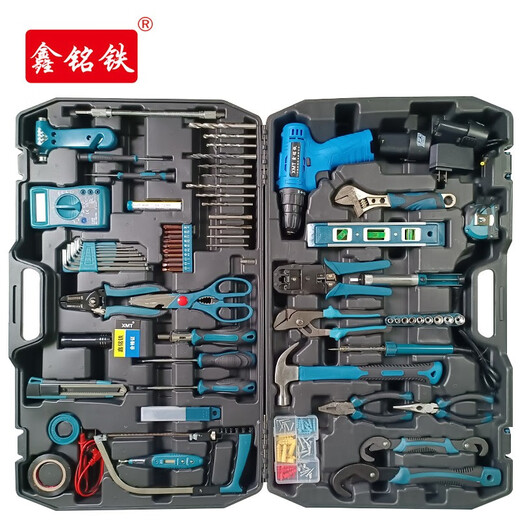 Xinmingtie lithium electric drill combination set 128 pieces