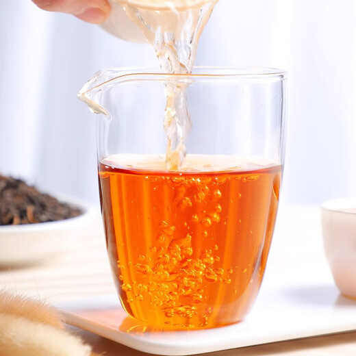香不离发1.5斤 普洱茶云南渤海宫廷普洱茶熟茶金芽陈香老熟茶叶散装750g