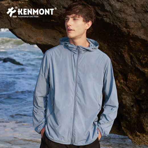 Kenmont con capucha suelta de manga larga ropa de protección solar al sol
