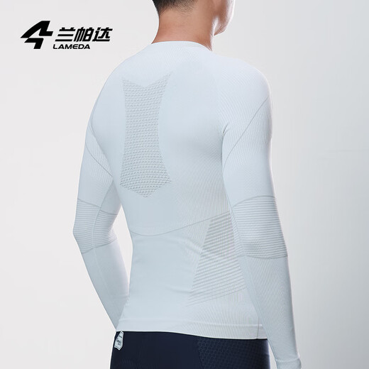 Lampada-10~15 Winter Cycling Suit Thermal Underwear Men's Bamboo Charcoal Fiber Honeycomb Heat Storage Temperature Control Sweat-wicking Speed Wing Black Men's XL