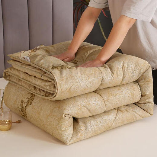 被子驼绒被保暖加厚冬被驼毛被单人双人春秋被芯宿舍棉被 速热保暖-升级驼绒被 200*230cm10斤加厚冬被