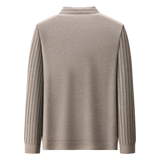Padre de leñadora (Tucano) Padre de mediana edad ropa de invierno de invierno más terciopelo engrosado de dos piezas Camiseta larga Camiseta de manga larga Camisa de base de mediana edad y anciana