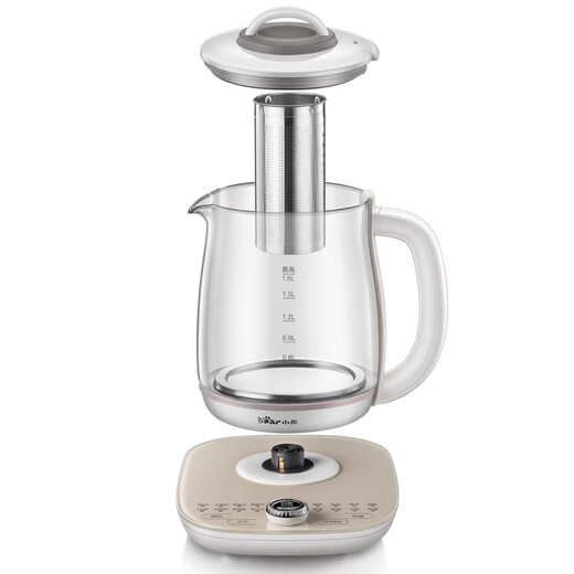 Electric kettle YSH-C18P1 fully automatic heat preservation glass tea brewing glass 1.8L bear health kettle (YSH-C18P1) 1.8L + filter + egg rack