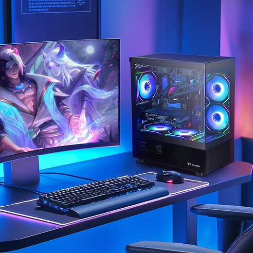 Ningmei Country Dragon Soul 14th Generation i5 14600KF/RTX5060Ti E-sports Game Black Myth Wukong Desktop Computer Host Design Rendering DIY Assembly Computer 14450HX+5060Ti | Configuration Five All Series Selected High-Spec Materials