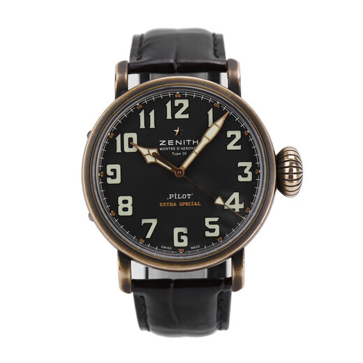 
[Second-hand 99 new] Zenith (ZENITH) men's watch pilot series automatic mechanical watch men's watch business casual watch 29.2430.679/21.C753 black disc