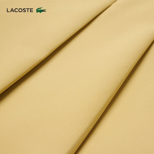 LACOSTE法国鳄鱼女装侧拉链设计简约休闲日常通勤百搭百褶短裤|GF3879 IXQ/可颂色 36 160