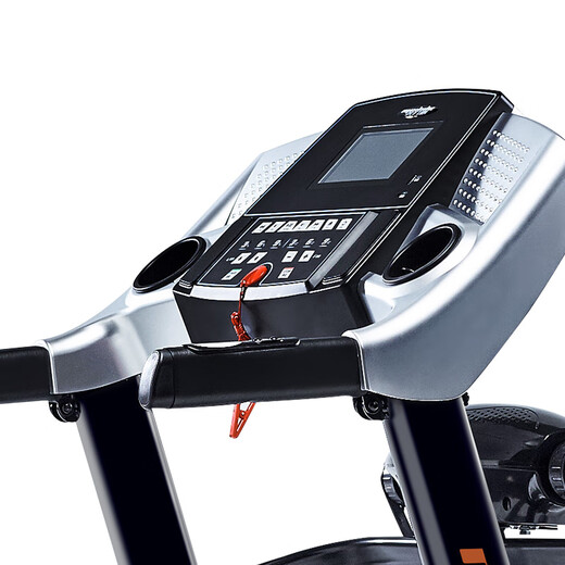 Meridian T6 multi-function 7-inch blue screen treadmill for home use-package upstairs