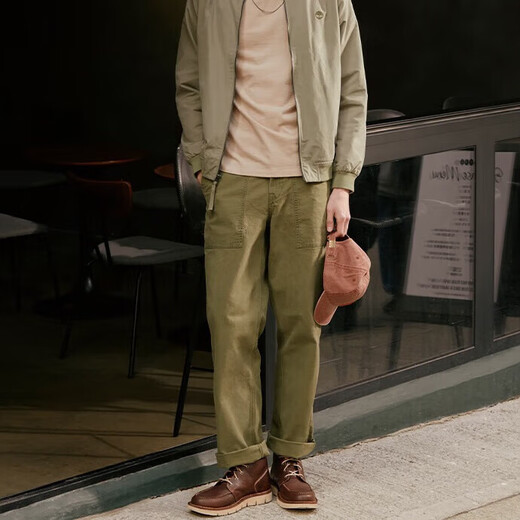 Timberland添柏岚男鞋马丁靴秋冬户外登山耐磨牛皮轻便商务通勤休闲鞋A1JTW A1JTW245/棕色/尺码偏大 42 (265mm)