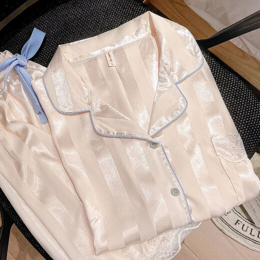 Meidai trifft Bingsi Pyjamas für Frauen im Sommer Neue einfache Ins-Stil hochwertige Studenten kurzärmelige Sommerhaus