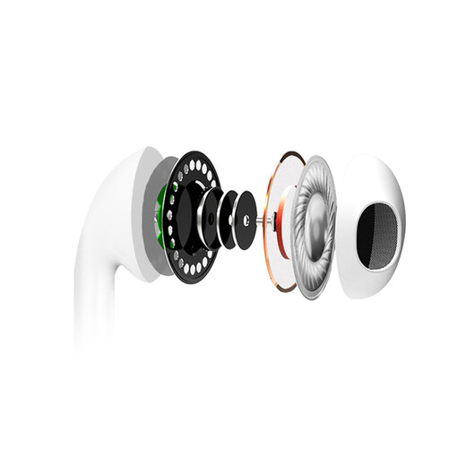 Newmine XL08 typec headset wired music mobile phone digital headset type-c version semi-in-ear volume adjustment enhanced version white