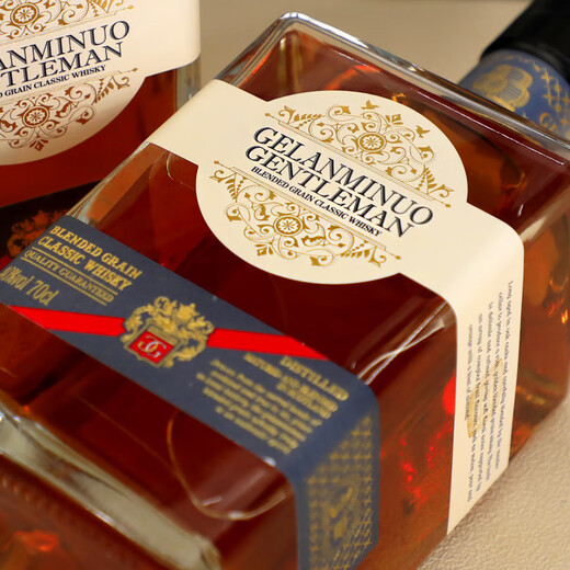 格兰米诺（Gelanminuo）绅士 威士忌 40度 英国进口 700ml*2瓶 双支装