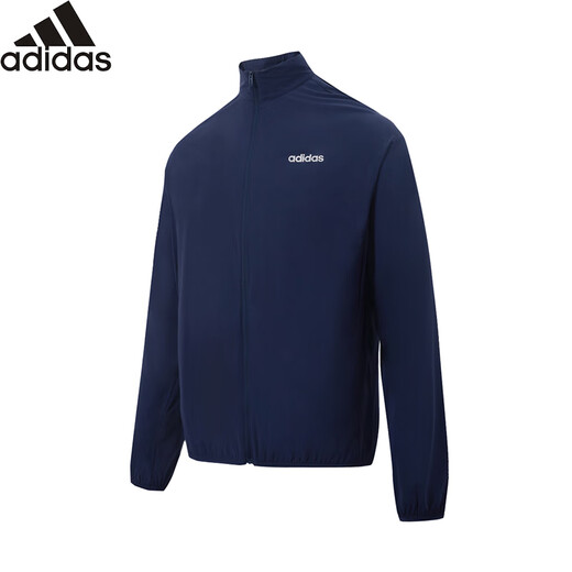 阿迪达斯 （adidas）夏季薄款梭织潮流外套防风舒适外套男装夹克 L码