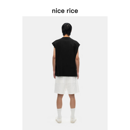 Schöner Reis guter Reisnadel -Shuttle -Spleißen 390g Kordel Straight Short Hoodie NGX12035 Weiß M.