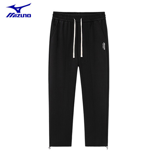 Mizuno (MIZUNO) outdoor casual sweatpants men's autumn and winter drawstring leg loose plus velvet straight pants light gray MJN1663 (drawstring) plus velvet M 105-125Jin Jin equals 0.5 kg