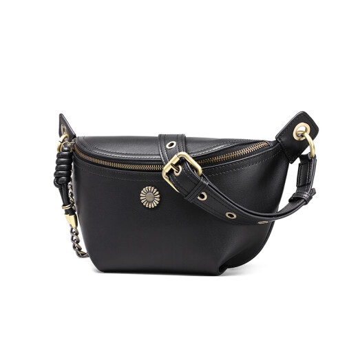 viney cowhide bag women's bag brand crossbody chest bag fashionable one-shoulder dumpling bag birthday gift versatile for girlfriend and wife