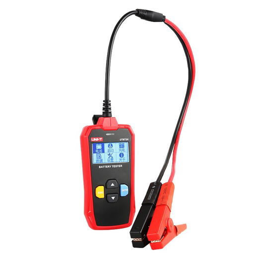 UNI-T Automotive Battery Tester Interner Widerstand Ladeprüfer Elektrische Fahrzeugkapazität Batterie-Lebensdauer 12V UT673A (gewöhnliches Modell, Speicherbeutel erhalten)