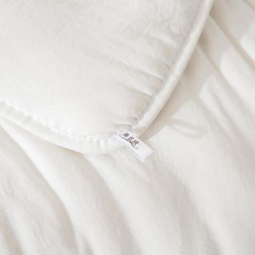 Yalu 100% Xinjiang cotton quilt spring and autumn single 3 Jin [Jin equals 0.5 kg] 4 Jin [Jin equals 0.5 kg] thickened pure cotton air-conditioning quilt core double bed cotton pad white [upgraded binding technology] 60*135cm [weight about 1.5 Jin], Jin is equal to 0.5 kilograms]]