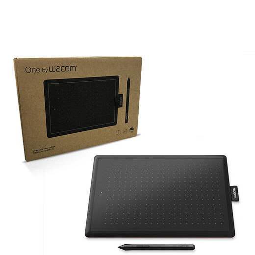Wacom digital tablet ctl672 hand-painted board bamboo drawing board micro class online handwriting board ps animation painting Wacom time agent Cheng hour model 27.7x18.9cm
