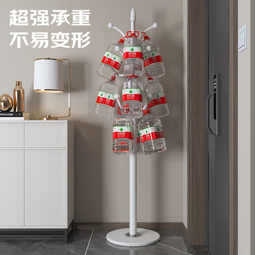 Quanpin house floor-standing vertical clothes rack bedroom coat rack special clothes hanger entrance door clothes rack storage rack white