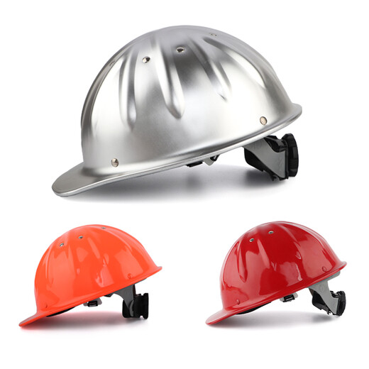 Golmud aluminum alloy anti-collision hat Construction site construction hat Leadership and supervisor GM727 Silver