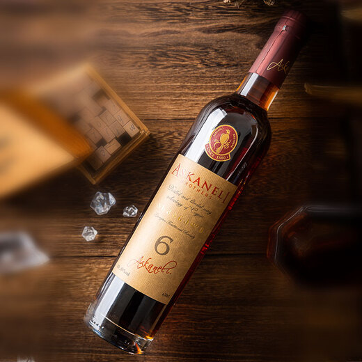ASKANELIASKANELI brandy wine Georgia original bottle imported traditional craft vintage 6 years single
