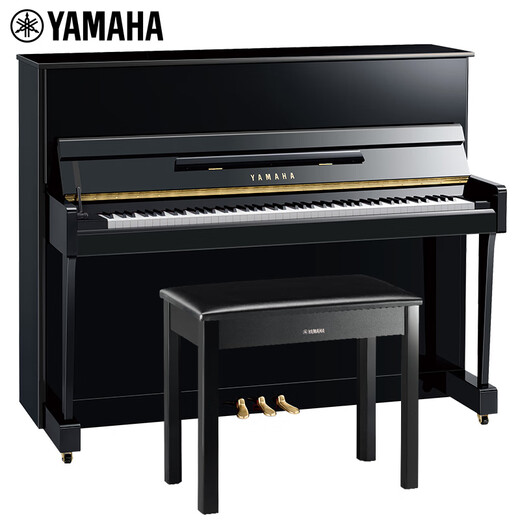 雅马哈（YAMAHA）钢琴YS系列88键立式原声钢琴 123cm专业初学考级 YS5黑色