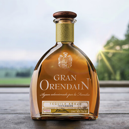 OU Shuai México Tequila importado, versión de vino de botella de vidrio, vino de mezcla de vinos extranjeros, vino base de tiendas de conveniencia set 100% tequila, tesoro envejecido