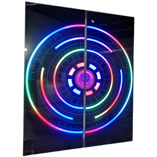 MEXEMINA科技门掌纹门 网红门科技门触控隐形门酒吧掌纹门电动感应门科的 图案