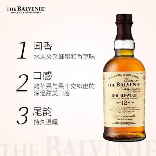 
The Balvenie Double Barrel Aged 12 Year Single Malt Whiskey Wine 700ml Year of the Snake Gift Box