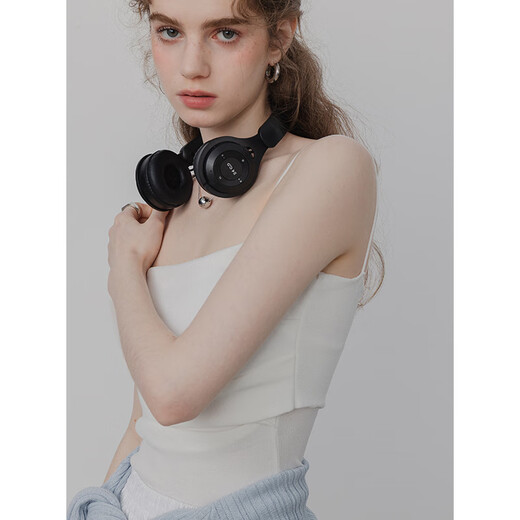 Le design d'été à suspension en tricot à Eggka est unique mince et polyvalent comprimé plissé de couleur unie sans manches