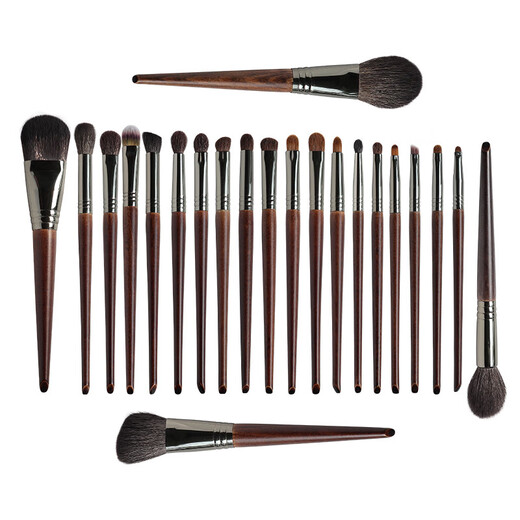 YAHLIGS Cangzhou animal hair makeup brush set eye shadow brush loose powder brush contour brush blending highlight brush eyebrow brush lipstick brush 06-foundation brush 1 piece fiber hair