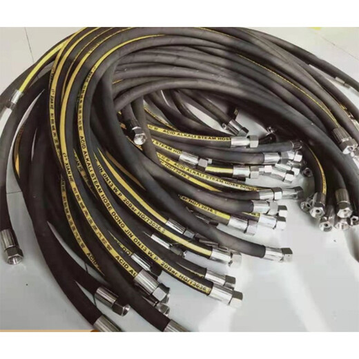 Fanyi Kechuang high-pressure oil pipe, high-pressure steel wire rubber pipe, size specifications can be customized, unit price/meter high-pressure steel wire rubber hose/inner diameter 50mm connector