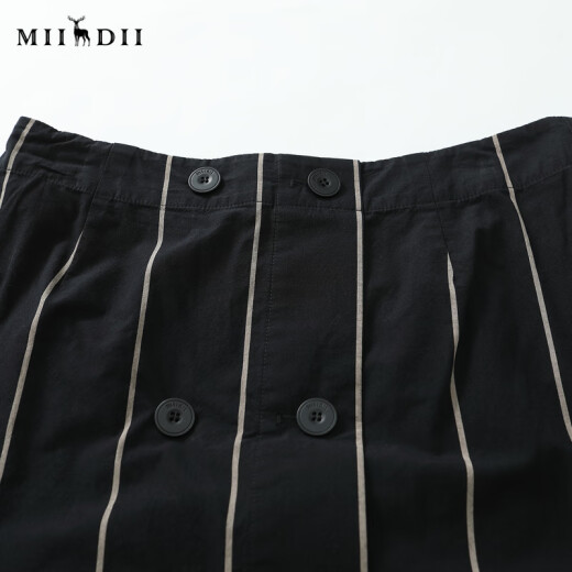 [High-end series] Answer to the mystery 2022 autumn new retro fashionable two-piece lace skirt 223GB1048 black flower XS