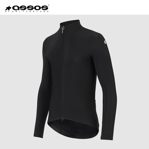 ASSOS cycling jersey men's spring and autumn fleece long-sleeved top warm MILLE GT Spring Fall Jersey C2 black XL