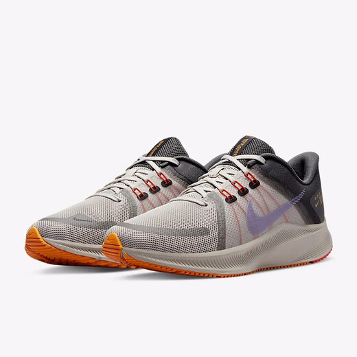 Nike Men's Shoes Quest 4 Мужская воздухопроницаемая амортизация удобная и стабильная пена спортивная кроссовка. Случайная обувь Светло серая DA1105-008 размер 40/US7