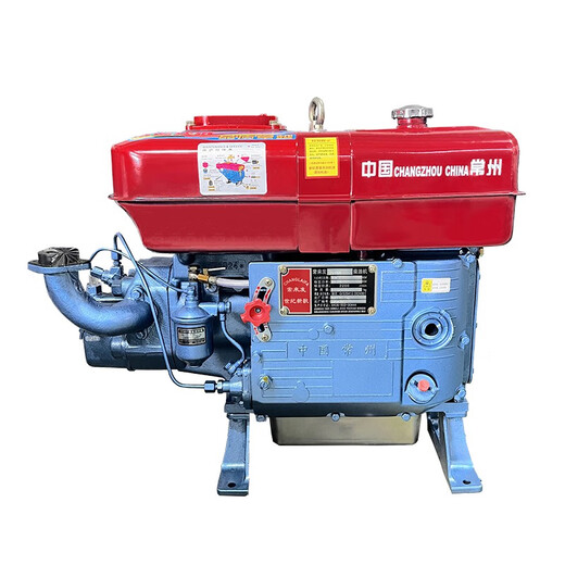Changzhou Einer Zylinder Dieselmotor 1115 Kleine wassergekühlte 15 18 20 PS Motor Handtraktor Agrare ZS1105 Elektrische Startschaltermodell
