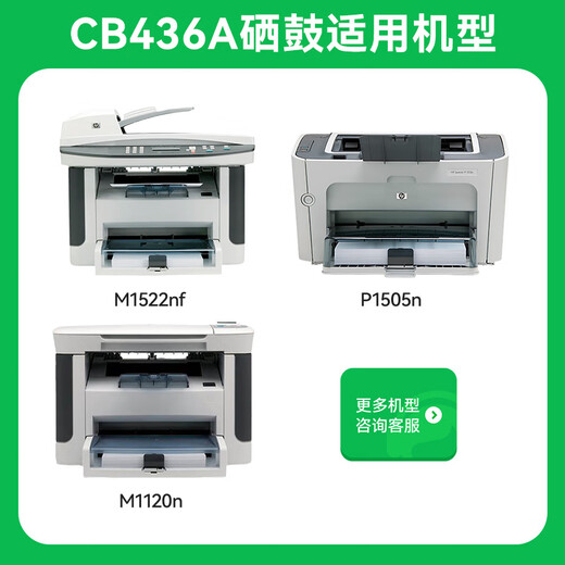 才进适用惠普CB436A硒鼓M1522nf HP36a P1505N 打印机M1120N 1522N墨盒 【硒鼓】尊享版4000页-1支