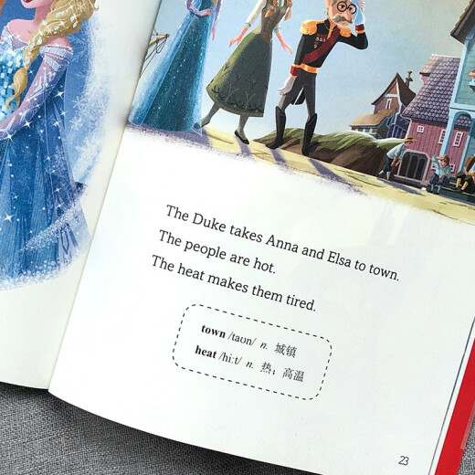 【京仓速发 明日达】青橙英语分级读物.冰雪奇缘:穿越海洋(第1级 一、二年级适用)97875628**684