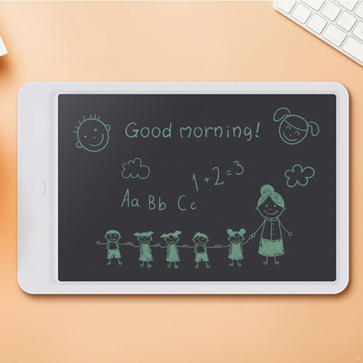 Hanvon 61 Children's Day gift for boys and girls educational LCD handwriting board students light energy small blackboard hand-painted graffiti eye protection electronic drawing board LCD drawing board handwriting board 10 inches white edge