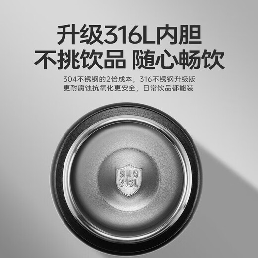 Fuguang insulated cup for middle and high school students large capacity 316L men's and women's straw water cup spring cover car sports cup 720ml