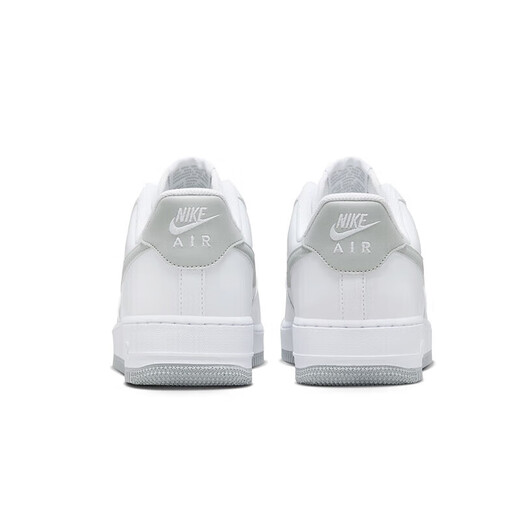 Nike NIKE cushioning sneakers men's Air Force 1 AIR FORCE 1 sneakers FJ4146-100 white gray 43