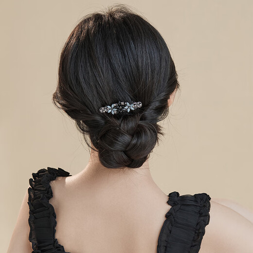 Chimera (CHIMERA) exquisite back of the head hair clip headband female high-end hair clip hair one word horizontal clip hair accessories girl birthday gift