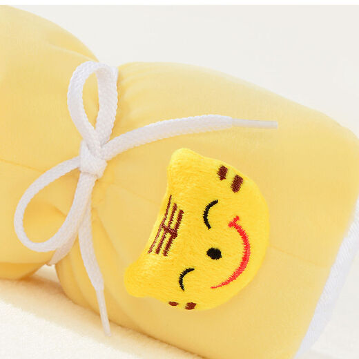 宝思源新生儿小棉鞋0-3-6个月初生儿男女宝宝软底鞋子秋冬季婴儿鞋加绒 粉色0-12个月 均码(脚长长11厘米以内)