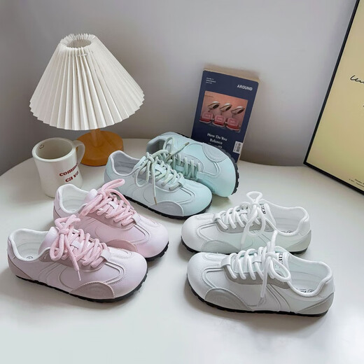 Delia Puff Shoes 2025 Осень Новая нишевая белая туфли модные и универсальные туфли ловкого тренажера мягкая подошва легкая ботинки B3519 Beige 37
