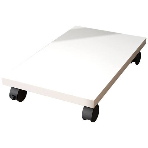 Yamele computer host bracket with pulley movable chassis base chassis bracket home office main rack computer tray